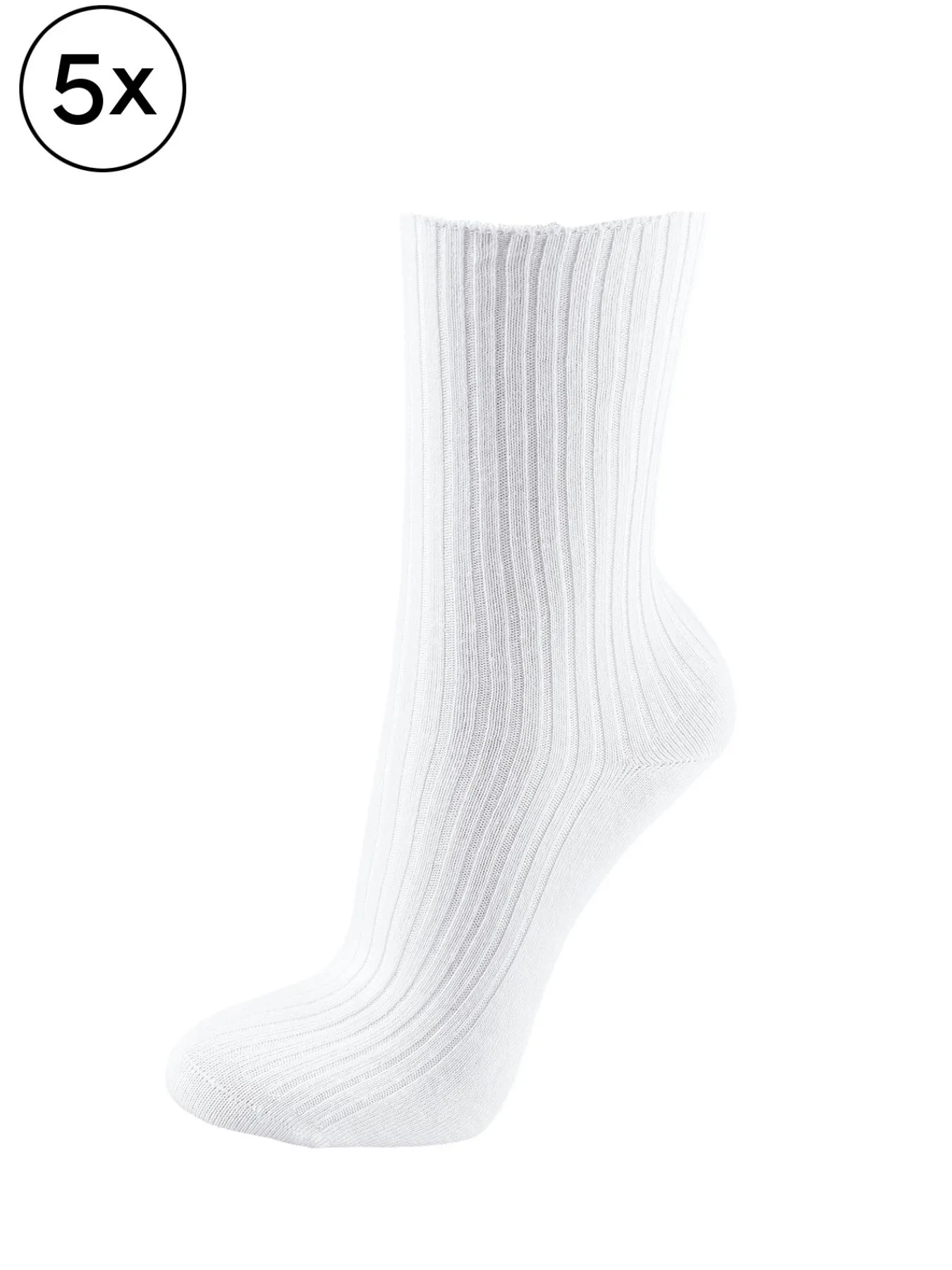 7days Baumwollsocken 95° waschbar - 5er-Pack-Damen Socken|Sneaker