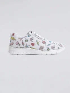 7days Berufsschuh CALPE Unisex-Damen Sneaker