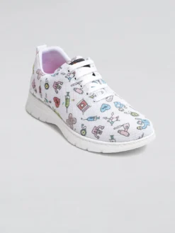 7days Berufsschuh CALPE Unisex-Damen Sneaker