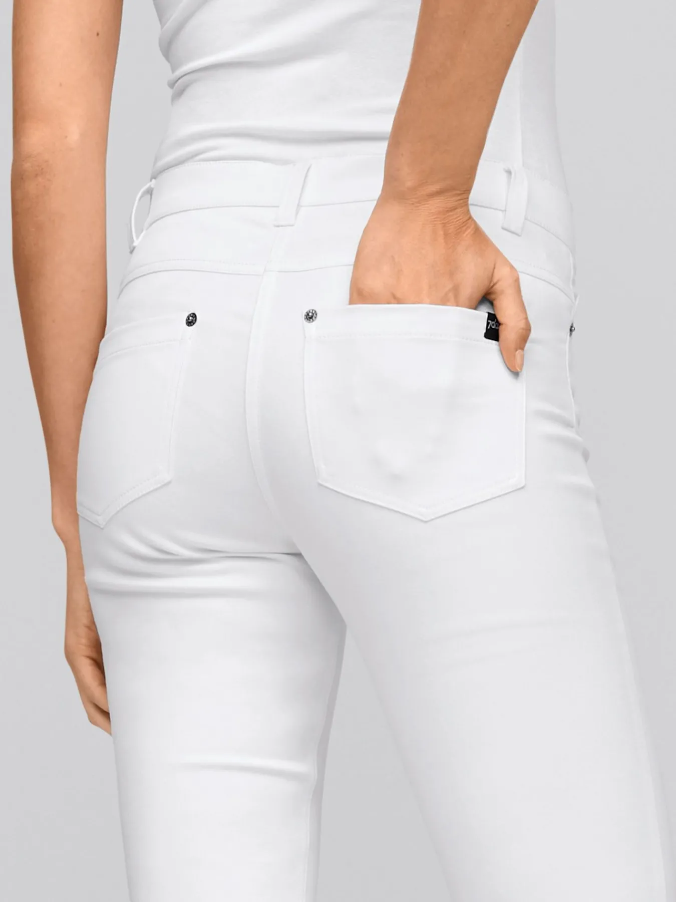7days Cover-Flex-Jeans MESSINA, blickdicht - e Leibhöhe-Damen Jeans & Stretchhosen