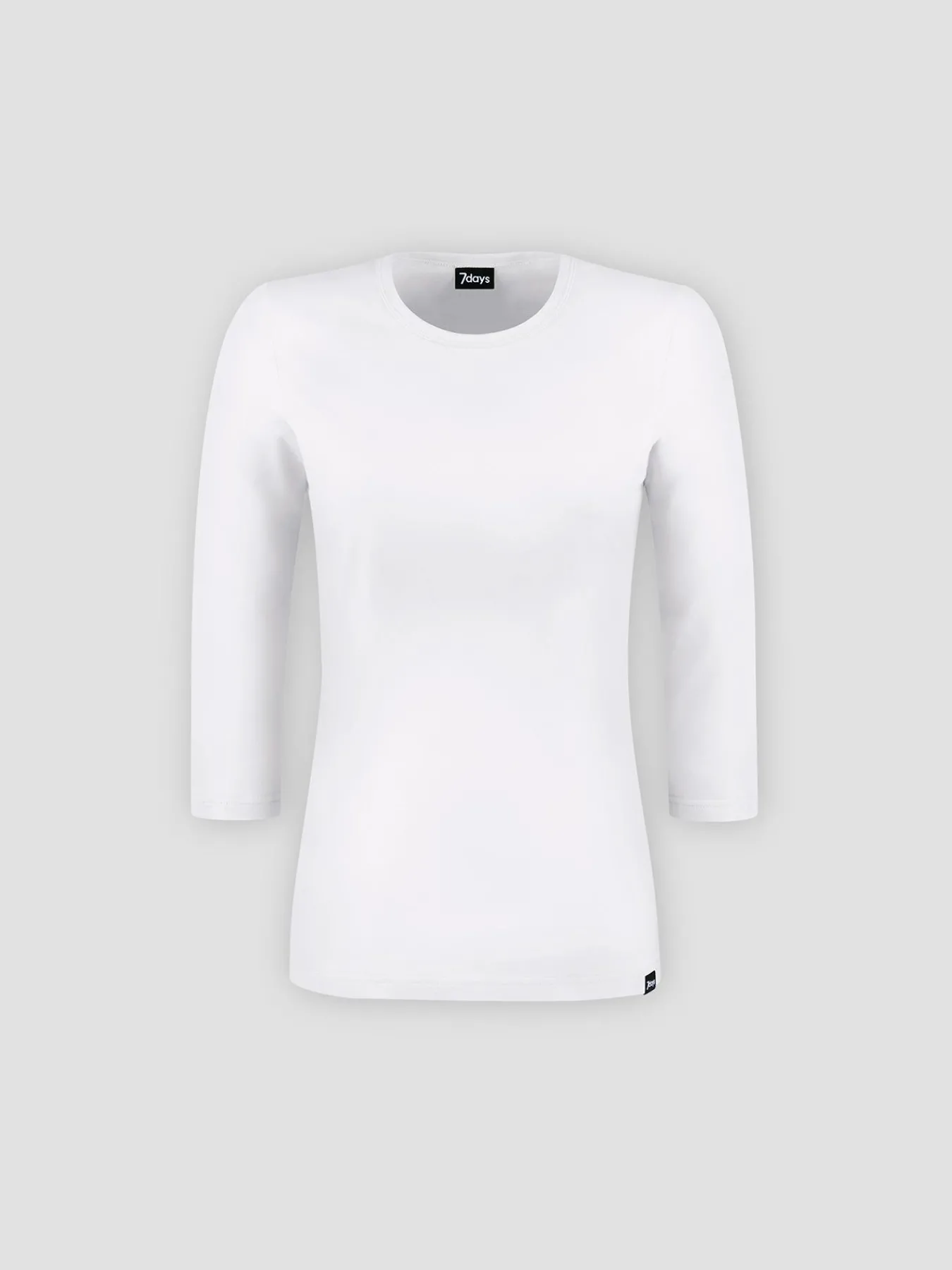 7days Daen ¾-Ar-hirt RIGA-Damen Langarmshirts|T-Shirts
