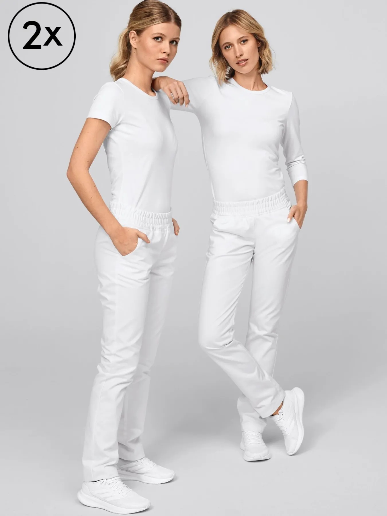 7days Daenhoe NAPOI - 2er-Pack-Damen Multipacks|Schlupfhosen
