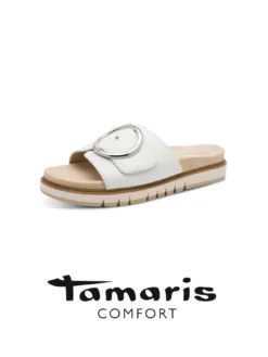 7days Damen Pantolette TAMARIS COMFORTweiß-Damen Sneaker|Sandalen