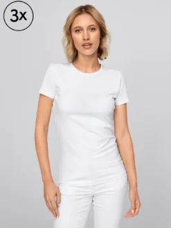 7days Daenhirt BARI 3er-Pack-Damen Multipacks|T-Shirts