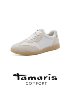7days DamensneakerTamaris COMFORT weiß/hellgrau-Damen Sneaker