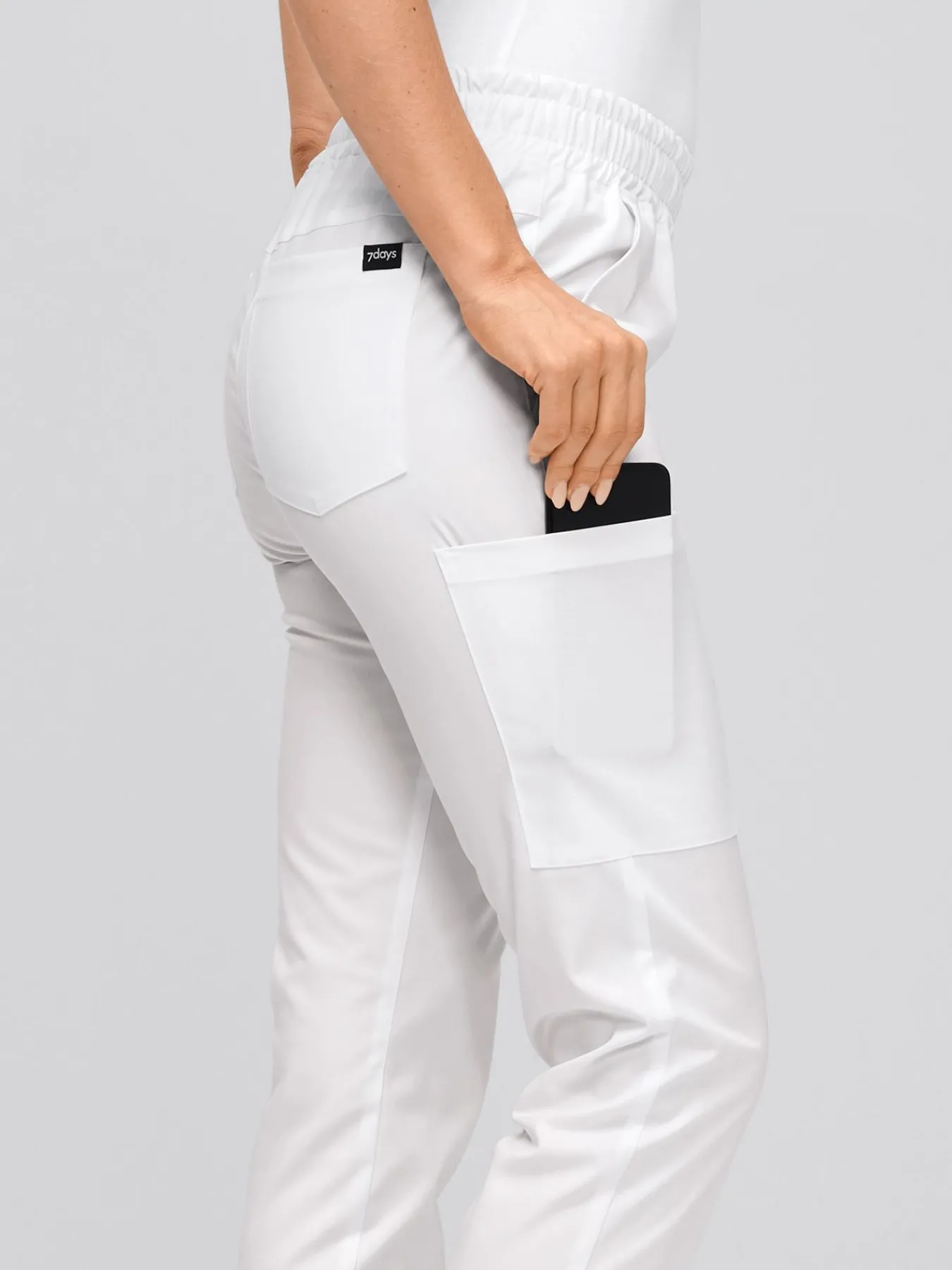 7days Damen-tretchhoe TAPA Lyocell (TENCEL™)-Damen Jeans & Stretchhosen|Schlupfhosen