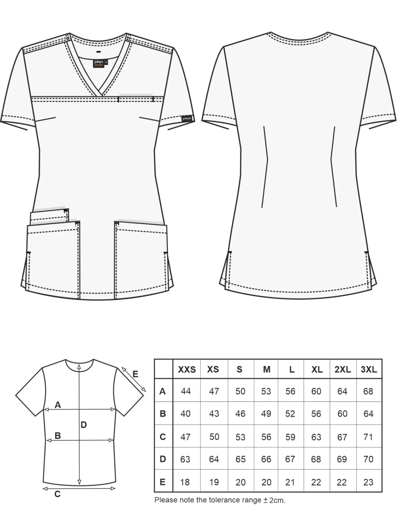 7days Daen tretchkaack BREDA yoce (TENCE™)-Damen Stretchkasacks