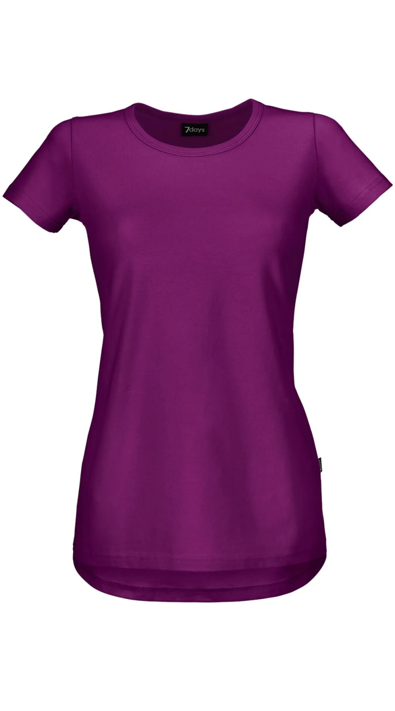 7days Daen T-hirt CORIA it ängerer Rückenpartie-Damen T-Shirts