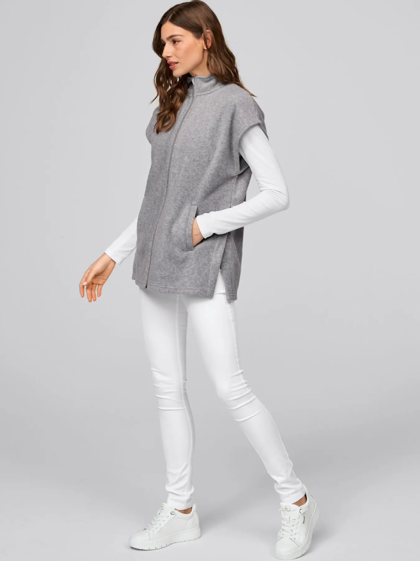 7days Feeceayer DOE-Damen Fleecejacken