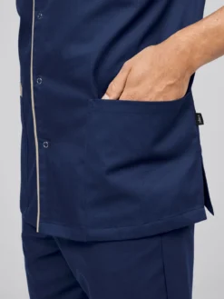 7days Herren Kaack AUZON-Herren Kasacks Mit Verschluss
