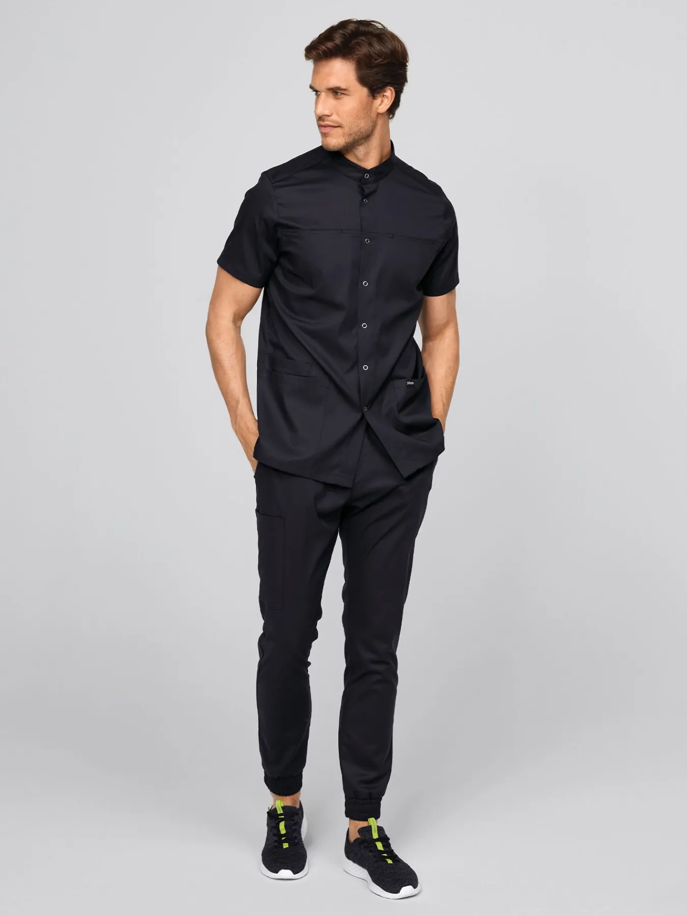7days Herren tretchkaack ATHEN yoce (TENCE™)-Herren Kasacks Mit Verschluss