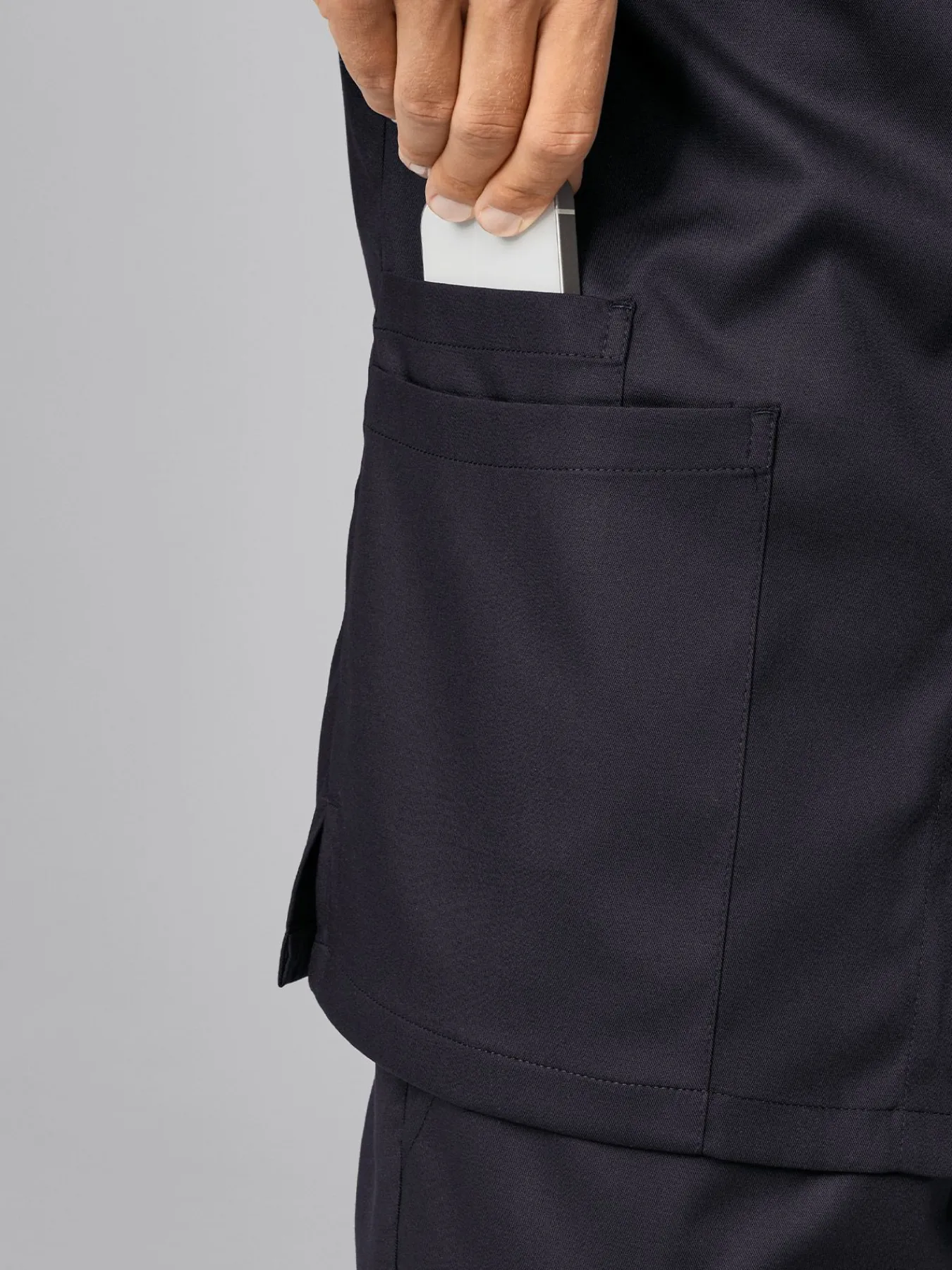 7days Herren tretchkaack ATHEN yoce (TENCE™)-Herren Kasacks Mit Verschluss