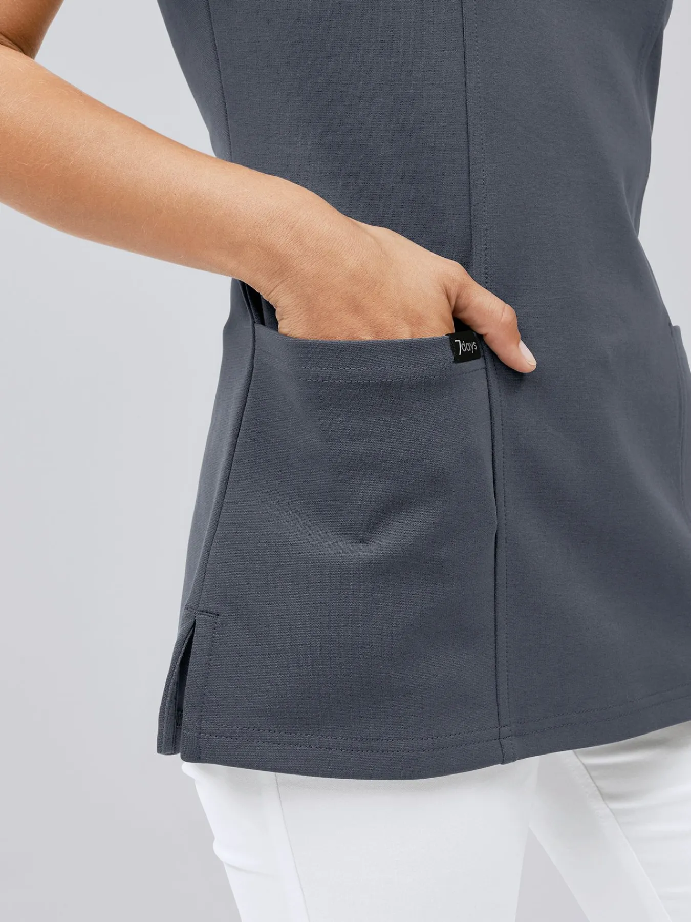 7days Interock Jerey-Kaack PAOA-Damen Stretchkasacks|Schlupfkasacks