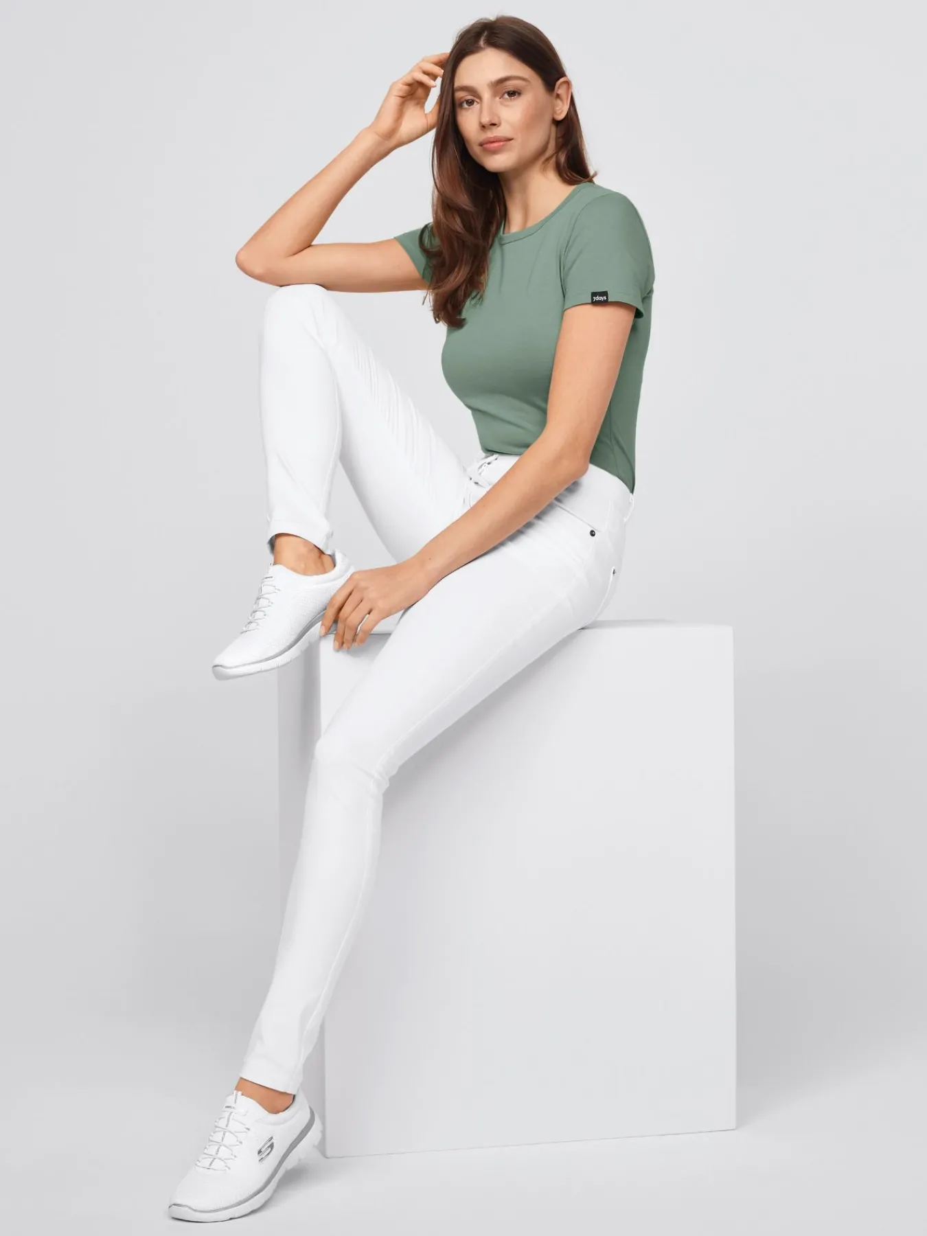 7days Kofort-tretchhoe ADRIA-Damen Jeans & Stretchhosen