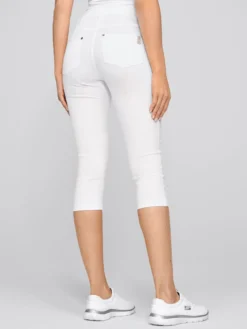 7days ¾-Komfort-Stretchhose ROMANIA Lyocell (TENCEL™)-Damen Kurze Hosen & Röcke