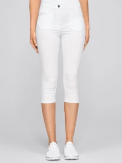 7days ¾-Komfort-Stretchhose ROMANIA Lyocell (TENCEL™)-Damen Kurze Hosen & Röcke