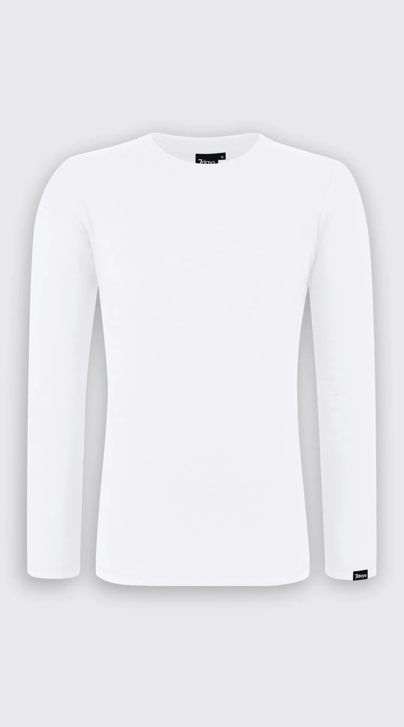 7days Langarmshirt Lyocell-Herren Langarmshirts