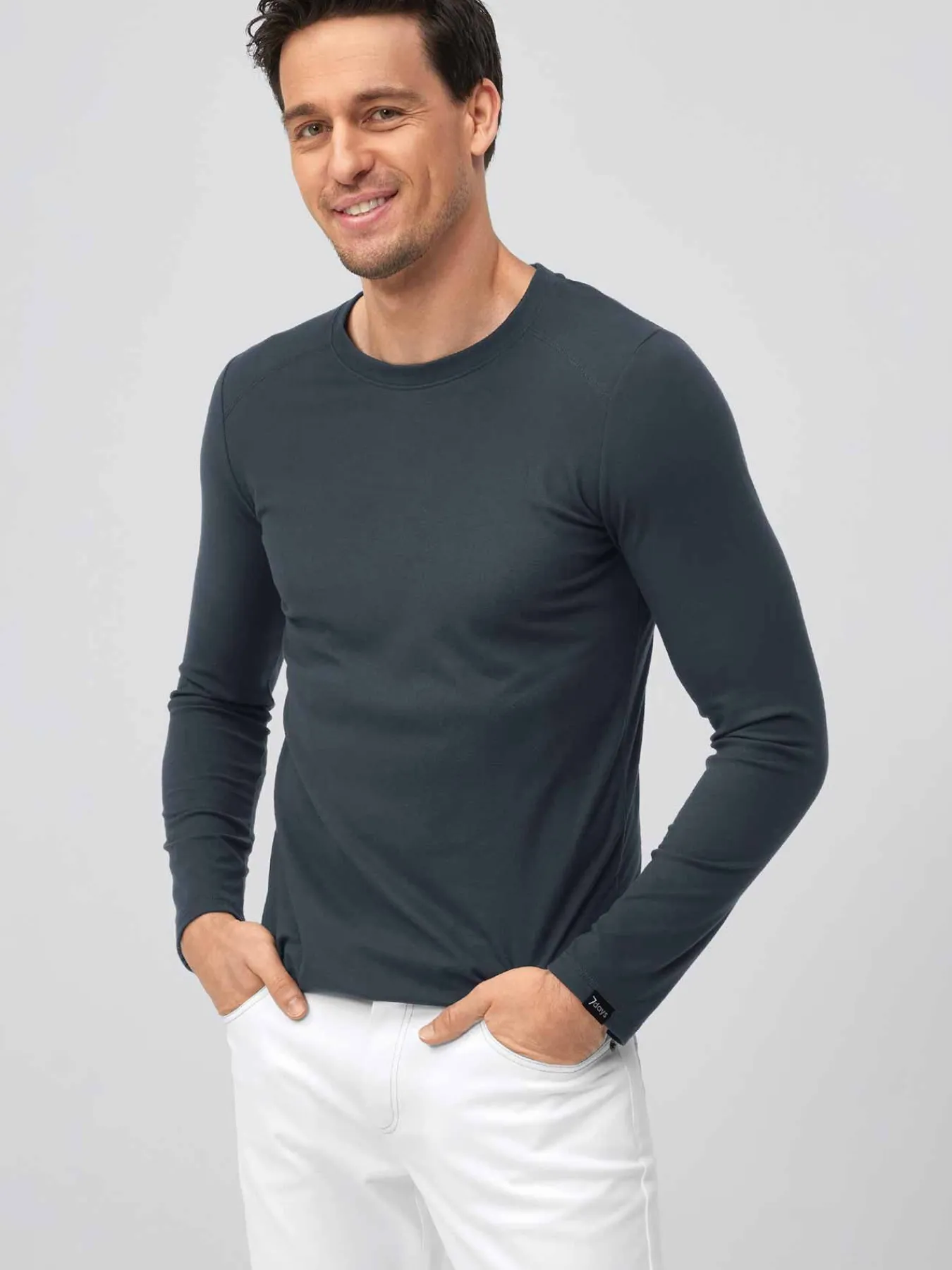 7days icrofeece-Herrenhirt NORWICH-Herren Langarmshirts