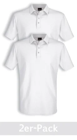 7days Poloshirt aus Single Jersey im 2er-Pack-Damen Multipacks|Multipacks