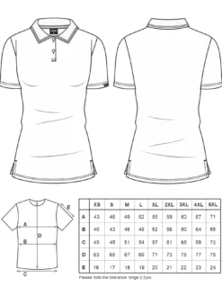 7days Poohirt ENDE, Piqué-Damen Poloshirts