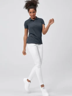 7days Poohirt ENDE, Piqué-Damen Poloshirts