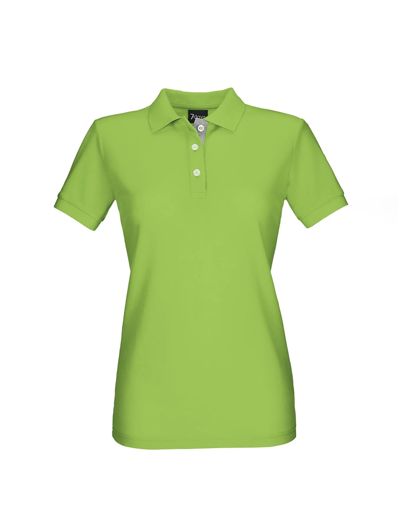 7days Poohirt ARNIA, Piqué - Knopfeite it Kontrat-Damen Poloshirts