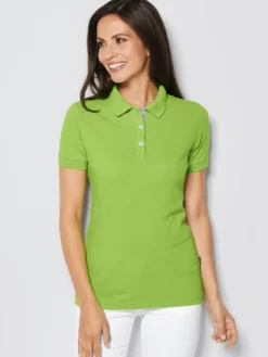 7days Poohirt ARNIA, Piqué - Knopfeite it Kontrat-Damen Poloshirts