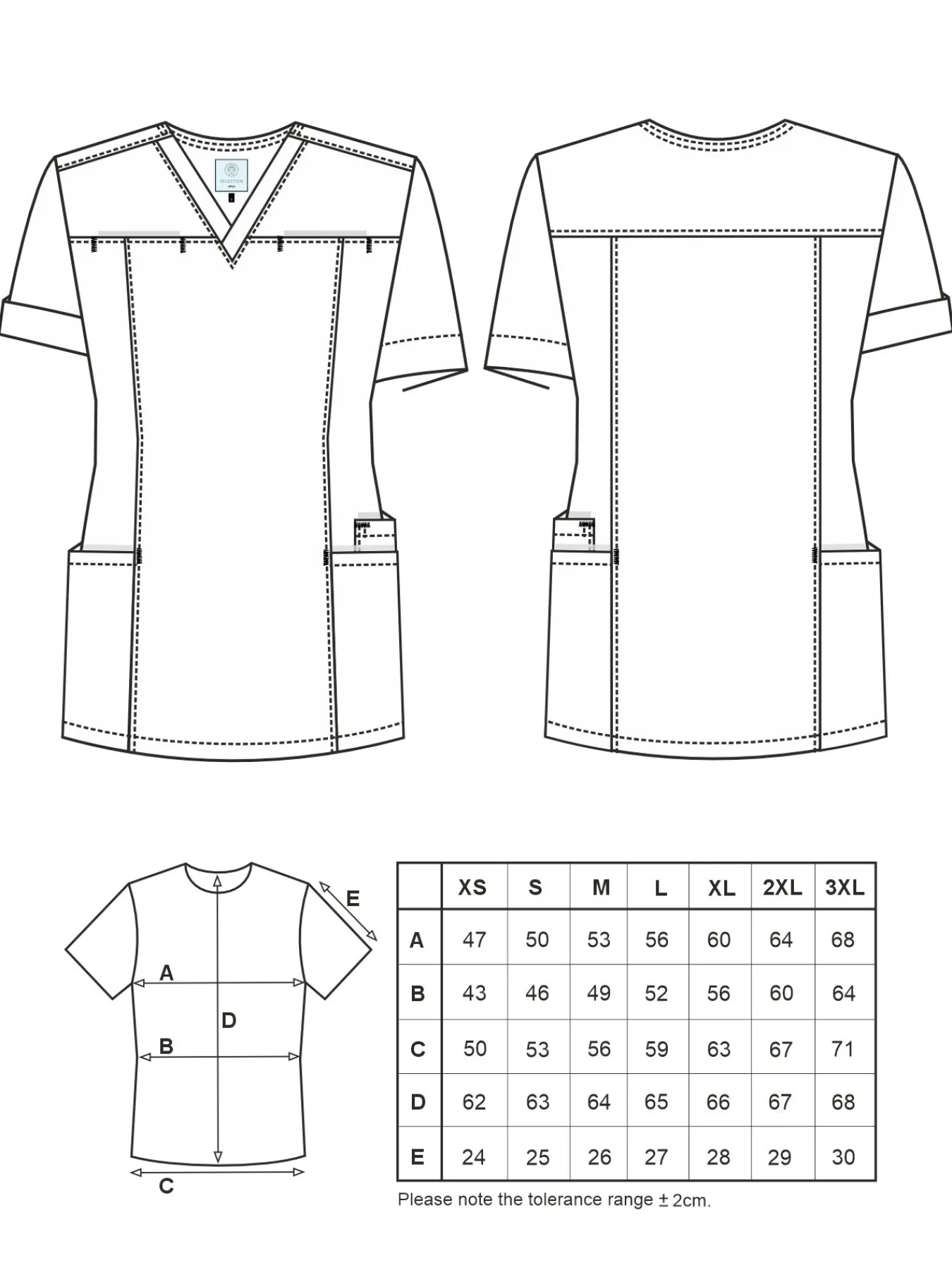 7days eection Daenkaack VAERIA yoce (TENCE™)-Damen Schlupfkasacks