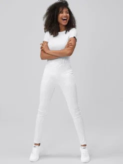 7days oft-tretchhoe IRANDOA - High Wait-Damen Schlupfhosen|Jeans & Stretchhosen