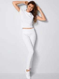 7days oft-tretchhoe IRANDOA - High Wait-Damen Schlupfhosen|Jeans & Stretchhosen