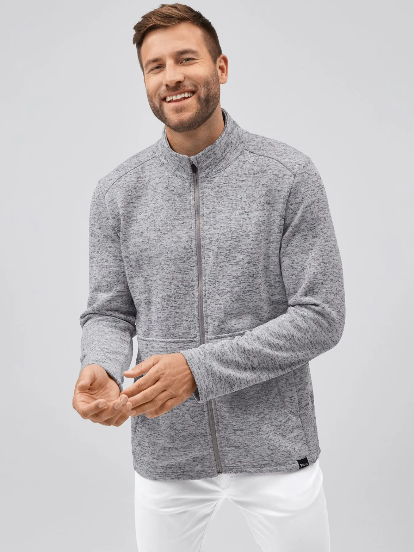 7days trickfeecejacke HEFFIED-Herren Jacken