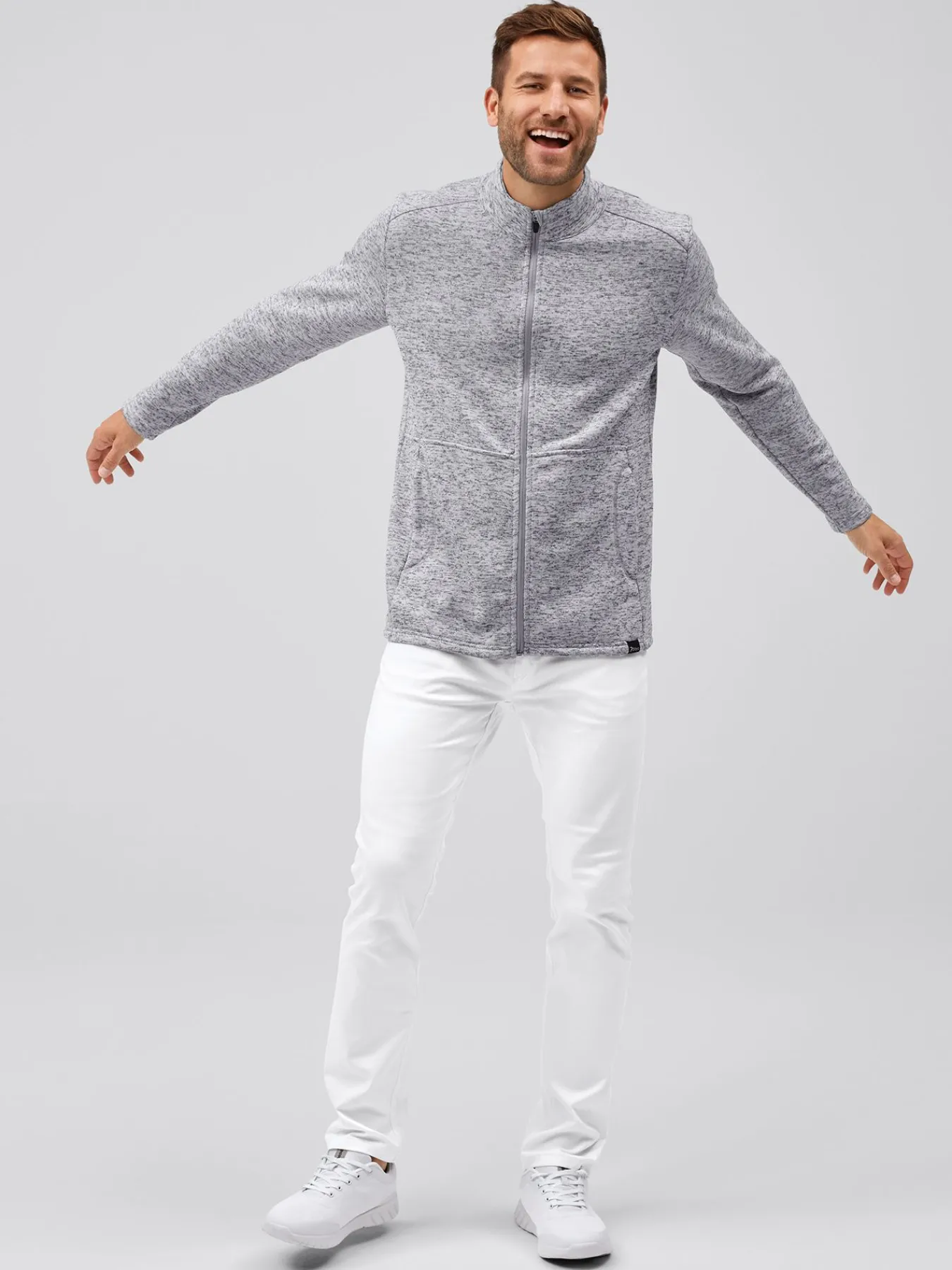 7days trickfeecejacke HEFFIED-Herren Jacken