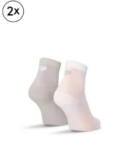 7days Tamaris Söckchen mit Herz-Design – 2er-Pack-Damen Socken