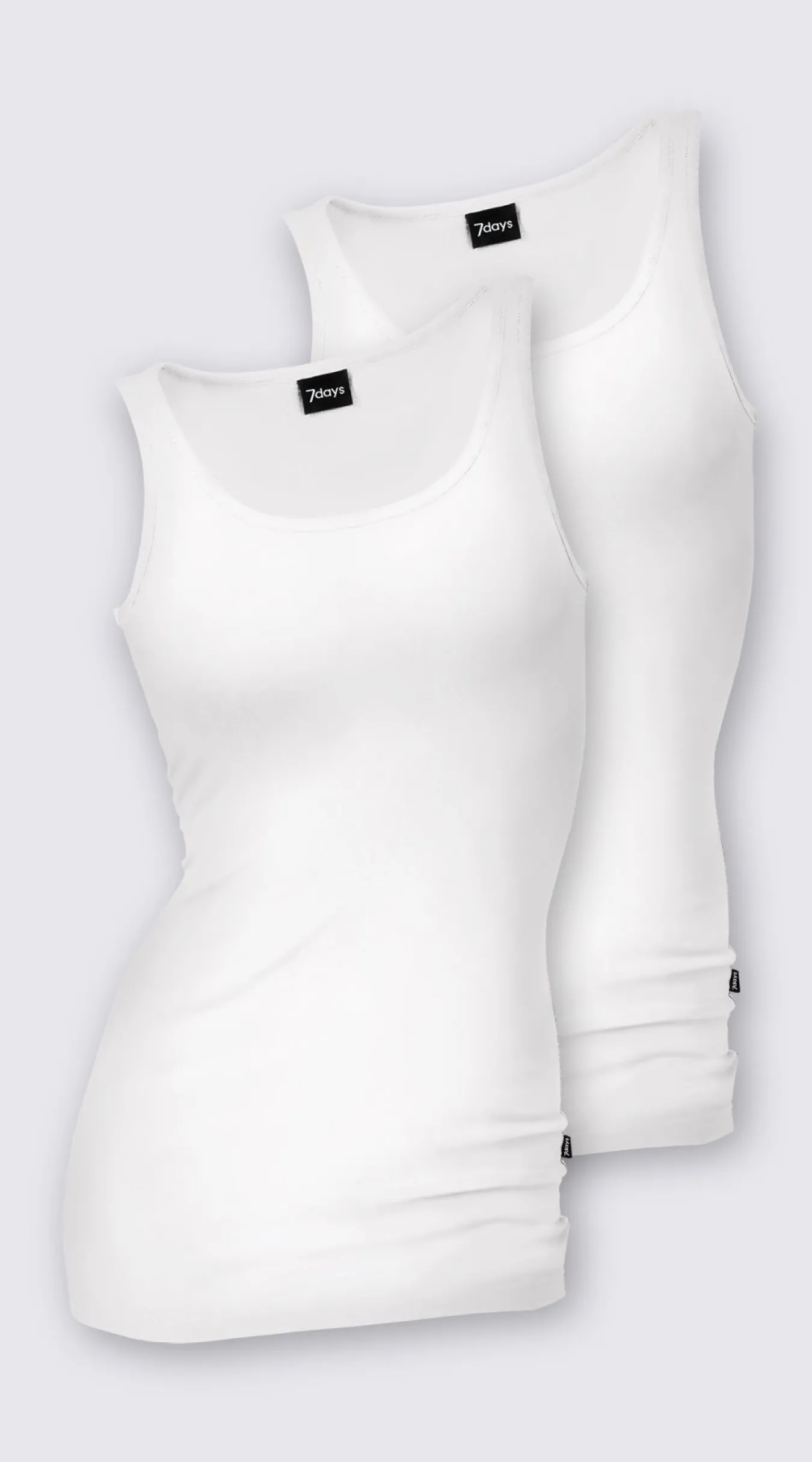 7days Top im 2er-Pack-Damen Tops