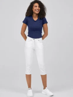 7days Ultra-Flex-3/4-Jeans, blickdicht-Damen Kurze Hosen & Röcke
