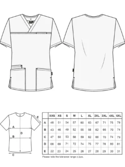 7days Uniex-Kaack PAA, 100% Bauwoe-Damen Schlupfkasacks