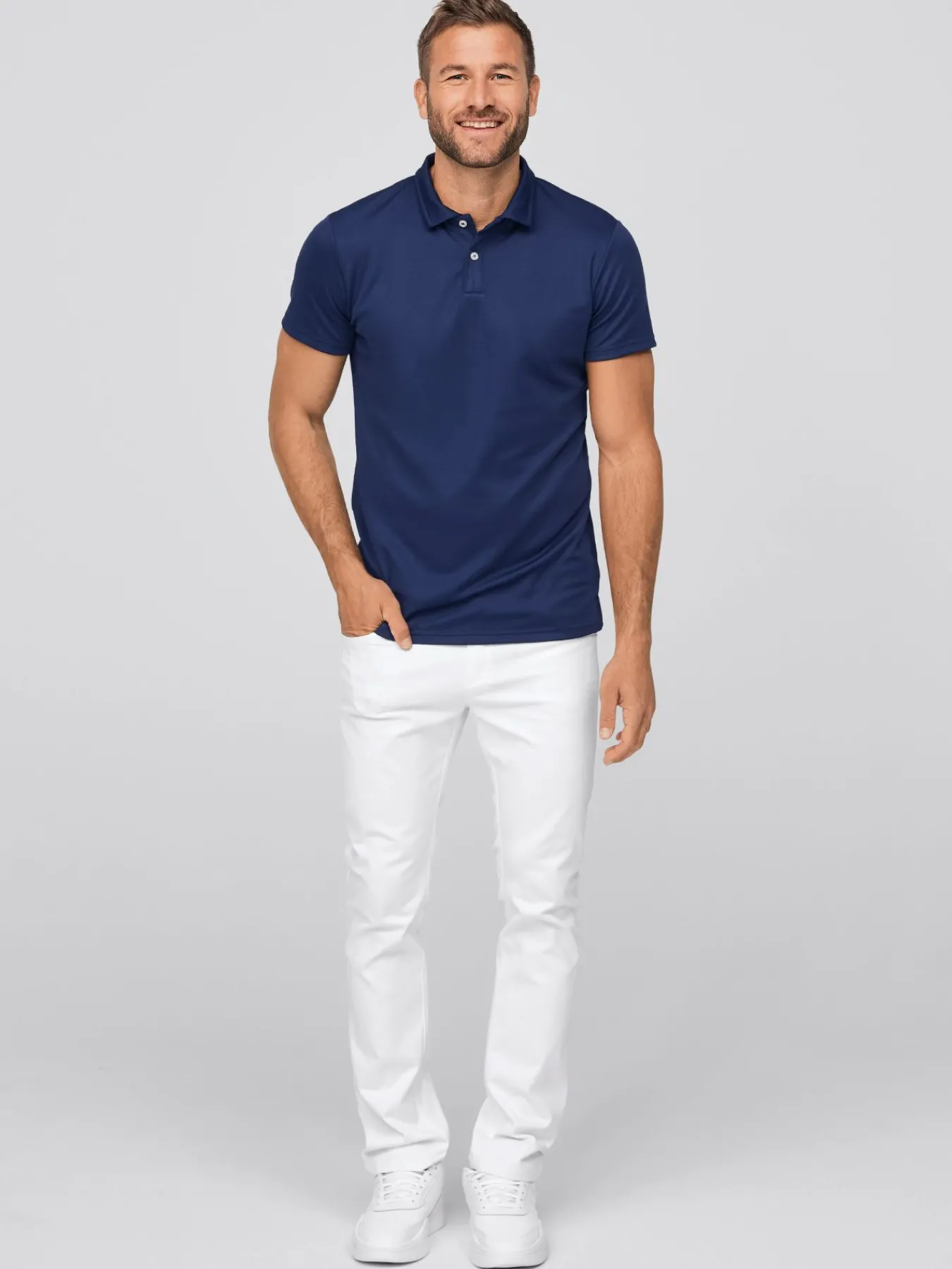 7days Uniex Poohirt PAUO PRO au Piqué-Herren Poloshirts