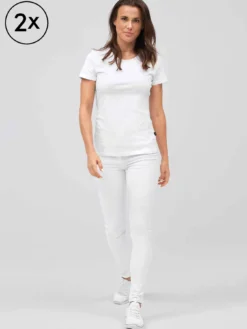 7days Unterziehshirt im 2er-Pack-Damen Multipacks